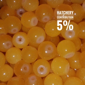 Creek Candy Natural Honey Trout Beads
