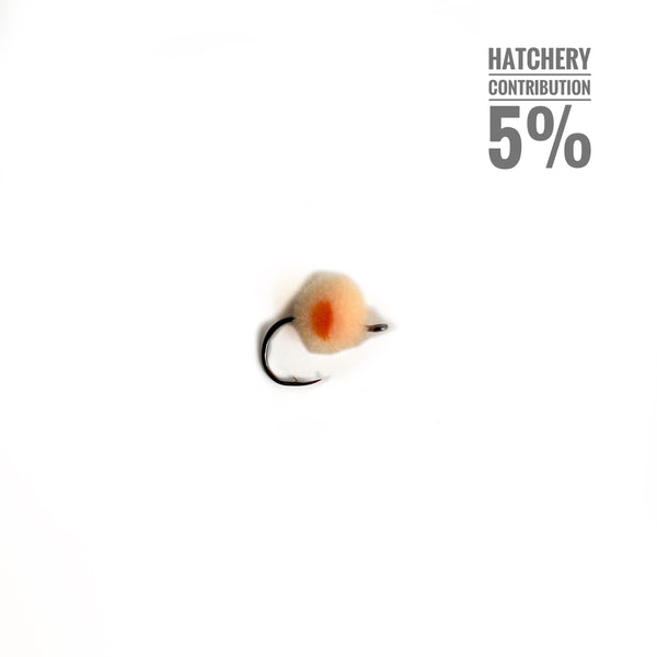 Size 8 Golden Nugget Egg Fly