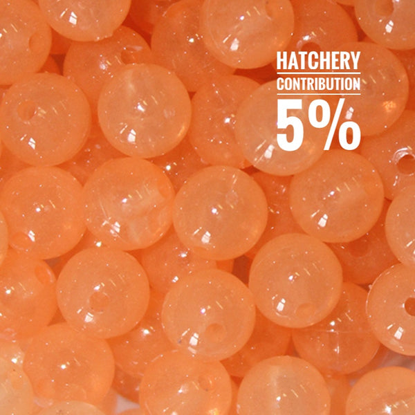 Troutbeads.com Peach Roe Trout Beads