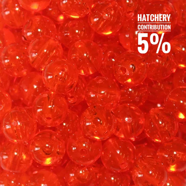 Troutbeads.com Tangerine Trout Beads