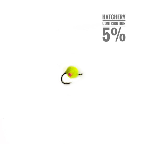 Size 8 Chartreuse Egg Fly