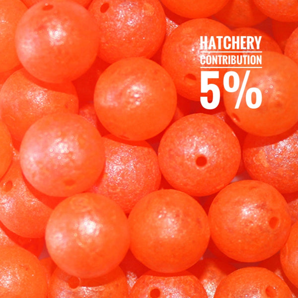 Troutbeads.com Orange Glow Beads