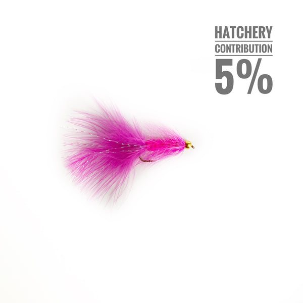 Pink Bead Head Woolly Bugger